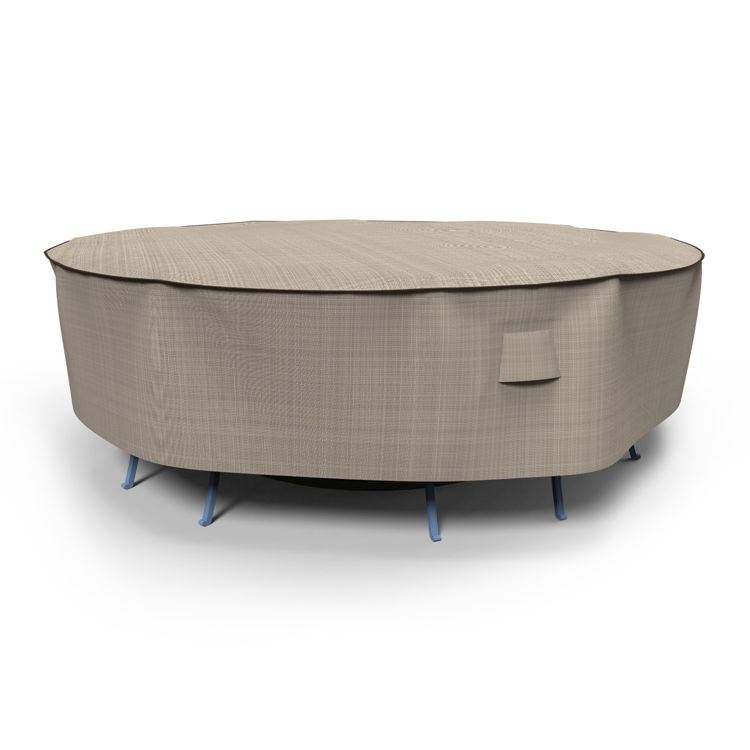 Picture of StormBlock™ Mojave Round Patio Table & Chairs Combo Cover - Extra Large