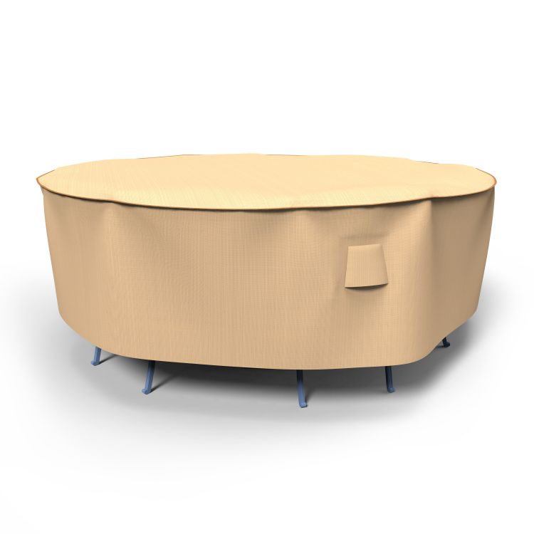 Picture of StormBlock™ Savanna Round Patio Table & Chairs Combo Cover - Extra Large