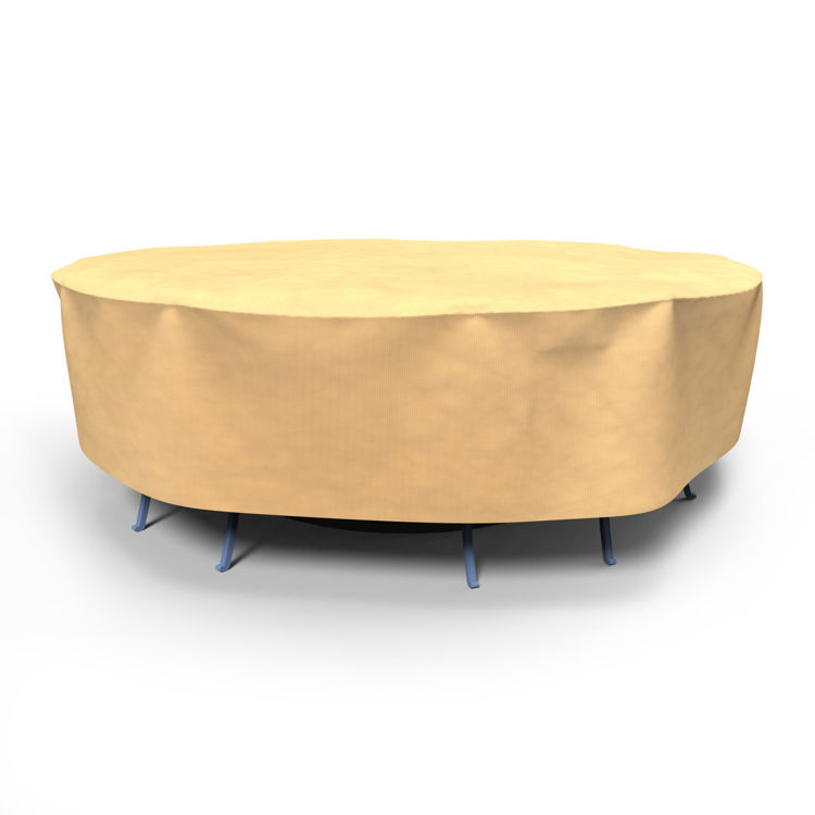 Picture of All-Seasons Round Patio Table & Chairs Combo Cover - Large