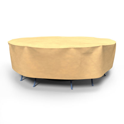 Picture of All-Seasons Round Patio Table & Chairs Combo Cover