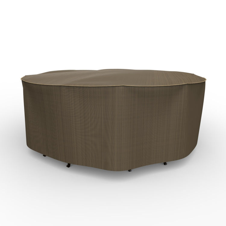 Picture of StormBlock™ Hillside Round Patio Table & Chairs Combo Cover - Extra Large