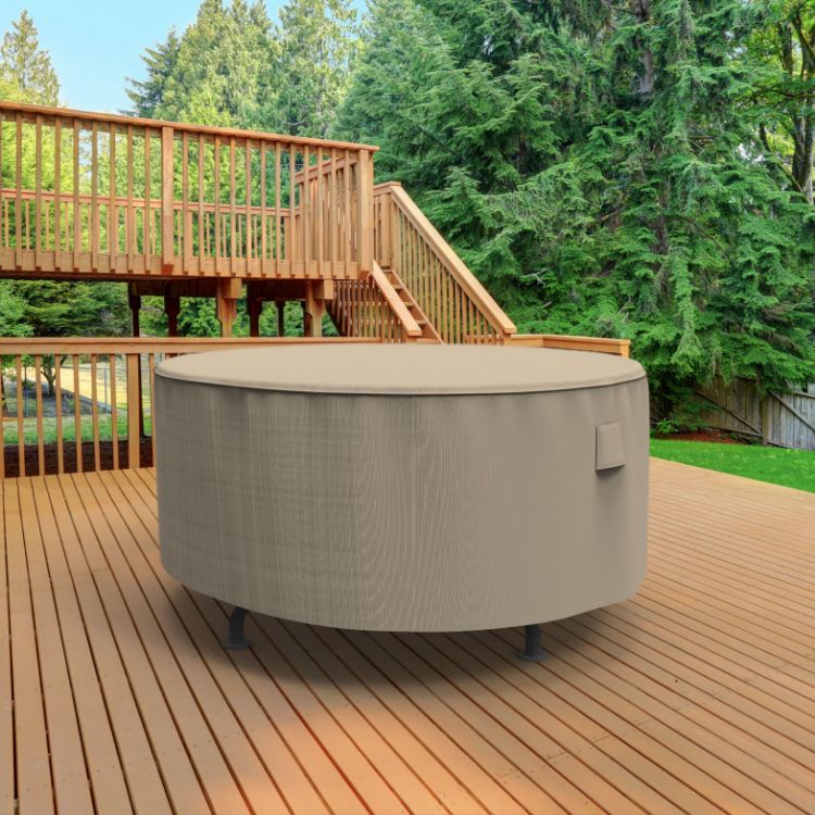Picture of StormBlock™ Mojave Round Patio Table Cover