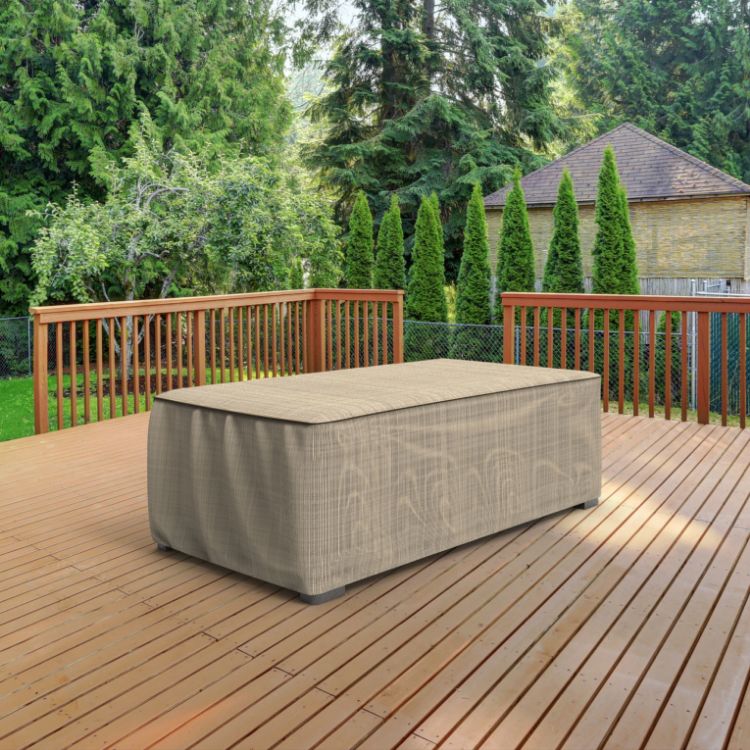 Picture of StormBlock™ Mojave Patio Ottoman / Coffee Table Cover