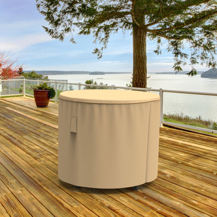 Picture of StormBlock™ Savanna Round Patio Table Cover - Extra Small