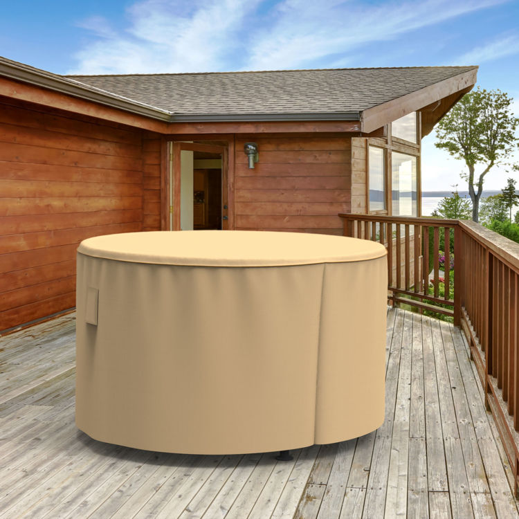 Picture of StormBlock™ Savanna Round Patio Table Cover - Large