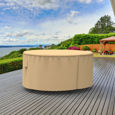 Picture of StormBlock™ Savanna Round Patio Table Cover - Extra Large