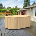 Picture of StormBlock™ Savanna Oval Patio Table Cover