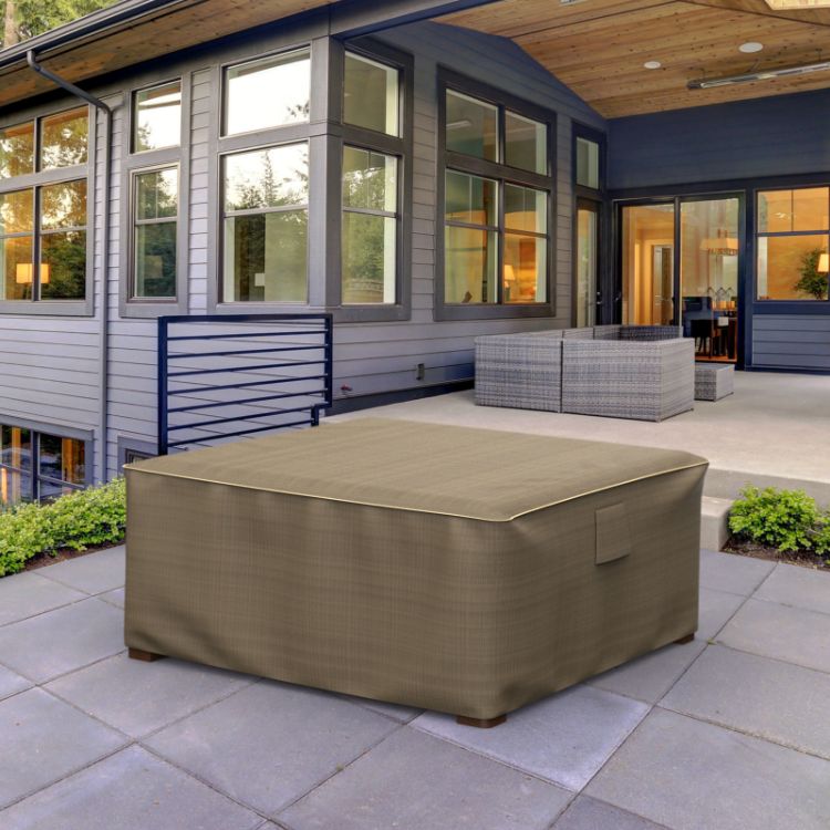 Picture of StormBlock™ Hillside Square Patio Table / Ottoman Cover