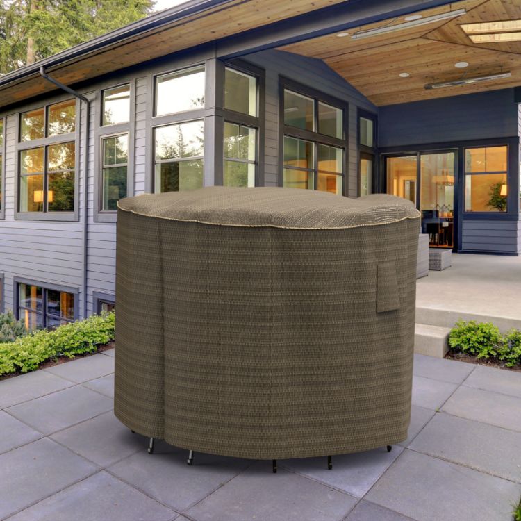 Picture of StormBlock™ Hillside Patio Bar Table & Chair Combo Cover