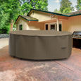 Picture of StormBlock™ Hillside Round Patio Table & Chairs Combo Cover