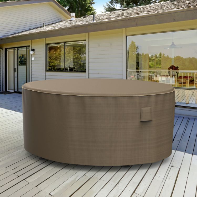 Picture of StormBlock™ Hillside Round Patio Table Cover