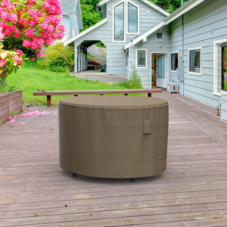 Picture of StormBlock™ Hillside Round Patio Table Cover - Extra Small
