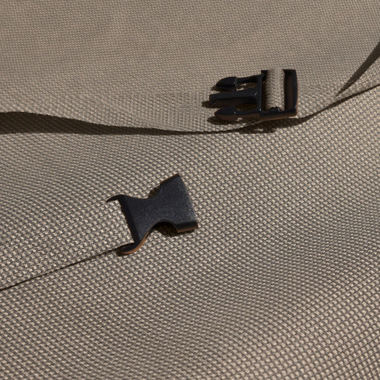 Picture of English Garden Slim Patio Ottoman Cover - Medium