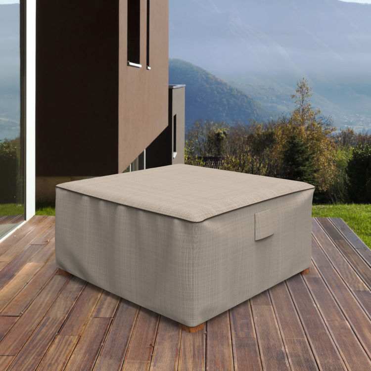 Picture of English Garden Square Patio Table / Ottoman Cover - Extra Large