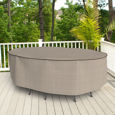 Picture of English Garden Oval Patio Table and Chairs Combo Cover - Medium