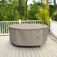 Picture of English Garden Round Patio Table & Chairs Combo Cover - Small