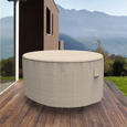 Picture of English Garden Round Patio Table Cover - Medium