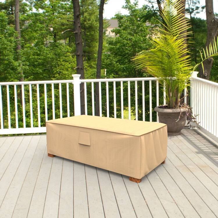 Picture of Sedona Patio Ottoman / Coffee Table Cover