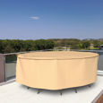 Picture of Sedona Oval Patio Table & Chairs Combo Cover - Medium