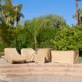 Picture of All-Seasons Single Patio Chaise Cover - Medium