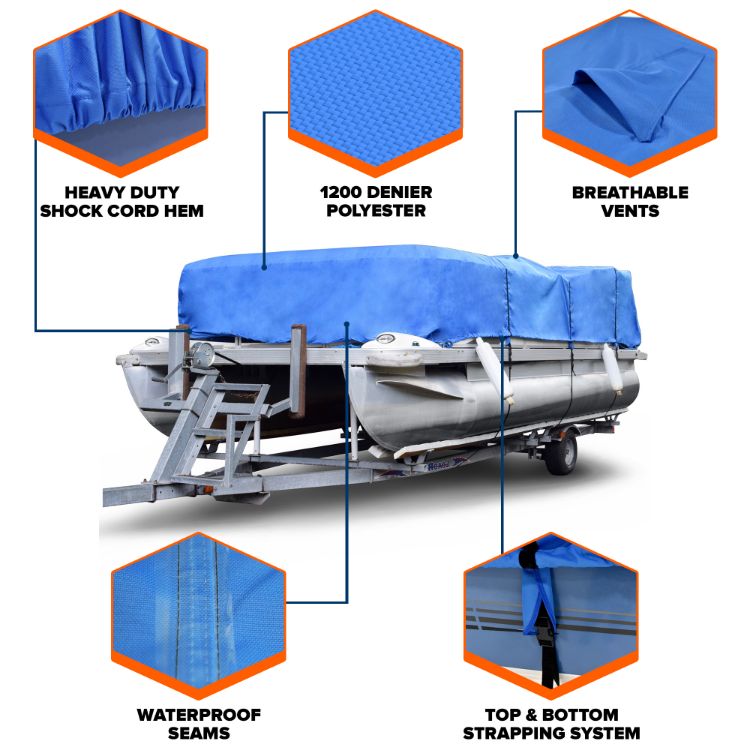 Picture of Sportsman 1200 Denier Pontoon Cover