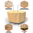 Picture of All-Seasons Patio Bar Table & Chair Combo Cover