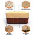 Picture of All-Seasons Square Hot Tub Cover