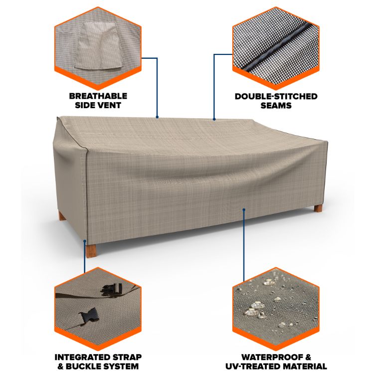 Picture of English Garden Patio Sofa Covers - Extra Extra Large