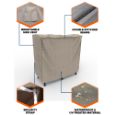 Picture of English Garden Log Rack Cover