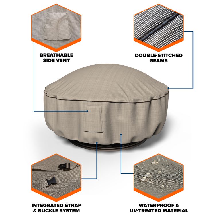 Picture of English Garden Fire Pit Cover