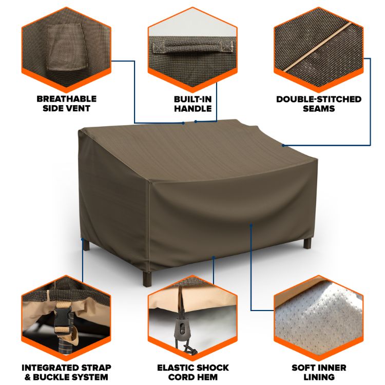 Picture of StormBlock™ Hillside Loveseat Cover - Large