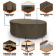 Picture of StormBlock™ Hillside Oval Patio Table & Chairs Combo Cover
