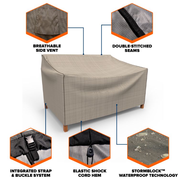 Picture of StormBlock™ Mojave Loveseat Cover - Medium