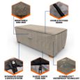 Picture of StormBlock™ Mojave Slim Patio Ottoman Cover