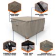 Picture of StormBlock™ Mojave Square Patio Table / Ottoman Cover