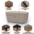 Picture of StormBlock™ Mojave Oval Patio Table Cover - Large