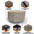 Picture of StormBlock™ Mojave Patio Bar Table & Chair Combo Cover - Medium