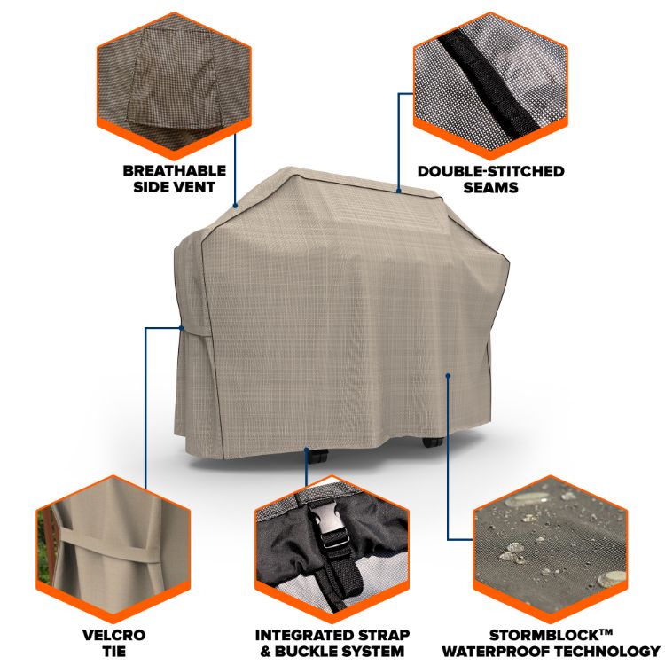 Picture of StormBlock™ Mojave Waterproof BBQ Grill Cover - Medium