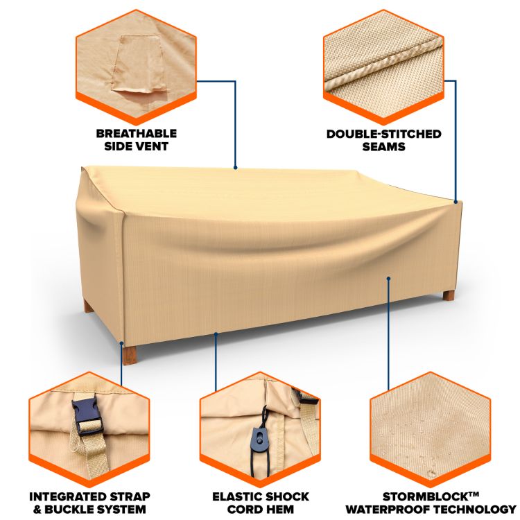 Picture of StormBlock™ Savanna Patio Sofa Cover - Medium