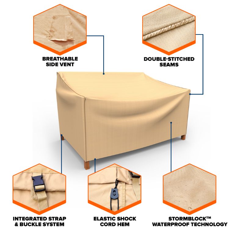 Picture of StormBlock™ Savanna Patio Loveseat Cover