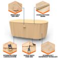 Picture of StormBlock™ Savanna Oval Patio Table Cover