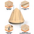 Picture of StormBlock™ Savanna Fountain Cover
