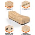 Picture of Sedona Single Patio Chaise Cover - Extra Large