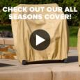 Picture of All-Seasons Oval Patio Table Cover - Medium