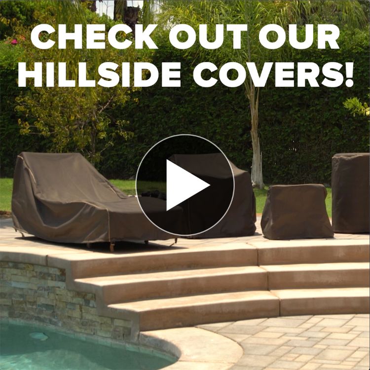Picture of StormBlock™ Hillside Patio Bar Table Cover